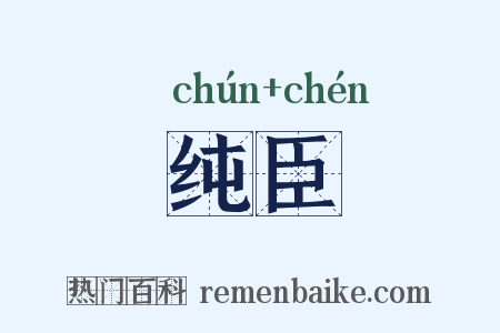 纯臣是什么意思的图片